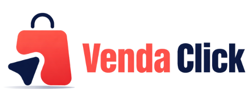 VendaClick Minimalist Lettermark Logo with Cart (3)